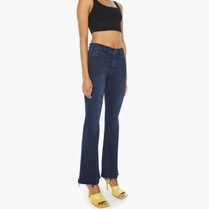 MOTHER Dark Indigo Flare Jeans